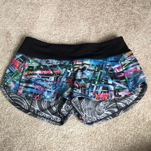 Limited edition lululemon shorts